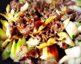 牛肉とセロリのオイスターソース炒め作り方6写真