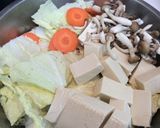ボイルたらば蟹でカニすき鍋作り方4写真