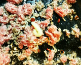 挽き肉とピーマンのもやし炒め作り方2写真
