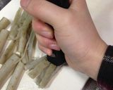 シャキシャキ!ごぼう入り牛丼作り方3写真
