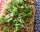 栄養満点★納豆じゃこチーズトースト作り方4写真