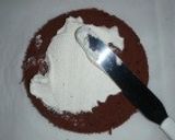 バニラクリームのココアスポンジケーキ作り方16写真