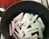 ♡ルクルーゼで作る大根のお味噌汁♡作り方1写真