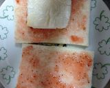 カリもち♡餅入りジャムホットサンド♪作り方3写真
