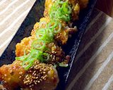 豚コマとれんこんの甘酢焼き作り方10写真