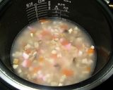 残ったおせちの筑前煮de炊込みご飯♪作り方3写真
