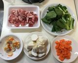 沖縄風アレンジ味噌汁作り方1写真