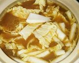 プチ贅沢な担々鍋焼きラーメン作り方4写真