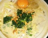 プチ贅沢な担々鍋焼きラーメン作り方5写真