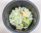 炊飯器de簡単♡美味しい参鶏湯風 七草粥作り方3写真