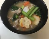 沖縄風アレンジ味噌汁作り方8写真