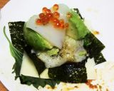 餅アボカドイカのせ寿司作り方5写真