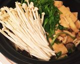 正月太りに！芹と油揚げのデトックス丁稚鍋作り方10写真