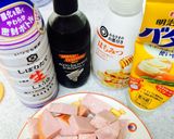 ハムのバターハニーバル炒め(*^^*)作り方2写真