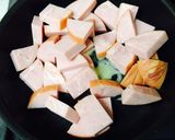 ハムのバターハニーバル炒め(*^^*)作り方3写真