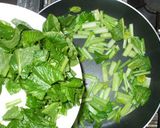 簡単！小松菜と干し海老の炒め物♪作り方7写真