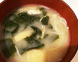 残った素麺をお味噌汁に♪作り方2写真