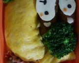 おさるさんと～バナナオム弁～♪作り方5写真