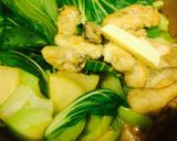 旨い！牡蠣とチンゲン菜のバター醬油炒め♬作り方7写真