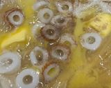 じゃがいもとちくわの春色香るパスタ💚作り方5写真