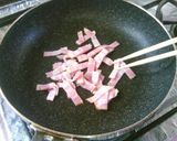 サラダほうれん草とベーコンのサラダ作り方5写真
