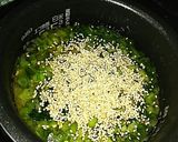 信州☆野沢菜漬けの炊き込み御飯作り方3写真