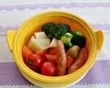 レンジでとろ～ん！おもちラクレット風作り方7写真
