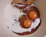 黒豆入り、バレンタインチョコレートケーキ作り方2写真