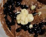 黒豆入り、バレンタインチョコレートケーキ作り方3写真