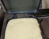 ホットサンド器で10円ﾊﾟﾝ風作り方2写真