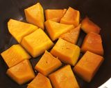 簡単★砂糖なしでも甘い！カボチャの煮物作り方6写真