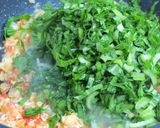 青菜チャーハン作り方4写真