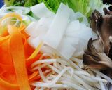 鶏胸肉とたっぷり野菜のしゃぶしゃぶ~♥作り方6写真