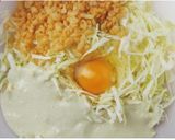 10分で完成♪フライパン簡単お好み焼作り方1写真