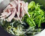 もやしとキュウリとハムの中華風酢の物作り方8写真