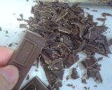 米粉と板チョコレートで♡焼きチョコ作り方3写真