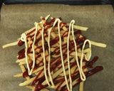 フライドポテト チーズ焼き 節約料理作り方3写真
