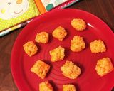 離乳食☆手づかみ コロコロチキンライス作り方5写真