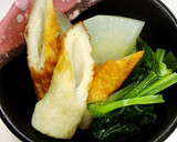 簡単！ちくわと大根と小松菜の煮びたし作り方4写真