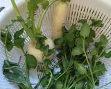 炊飯土鍋で生米から炊く七草粥作り方1写真