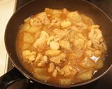 フライパンひとつで＊鶏肉と大根の炒め煮作り方5写真
