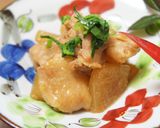 フライパンひとつで＊鶏肉と大根の炒め煮作り方6写真