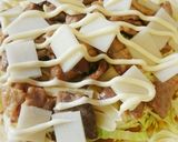 * お餅のせ♪お好み焼き風ピザ *作り方4写真