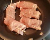 豚肉のミックスナッツ巻き作り方4写真