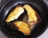 フライパンで！ブリの照り焼き作り方2写真