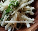 超簡単♬大根と大葉の混ぜ混ぜサラダ作り方3写真