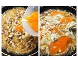 簡単！フライパンde☆ 親子丼☆めんつゆ作り方5写真