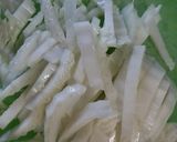 あっさりおいしい数の子と白菜の塩昆布漬作り方2写真
