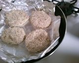 簡単♪豆腐と鶏のハンバーグ！ミルクソース作り方7写真