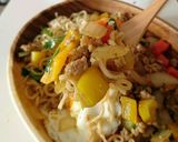 サッポロ一番で簡単!!和風ガパオ麺作り方8写真